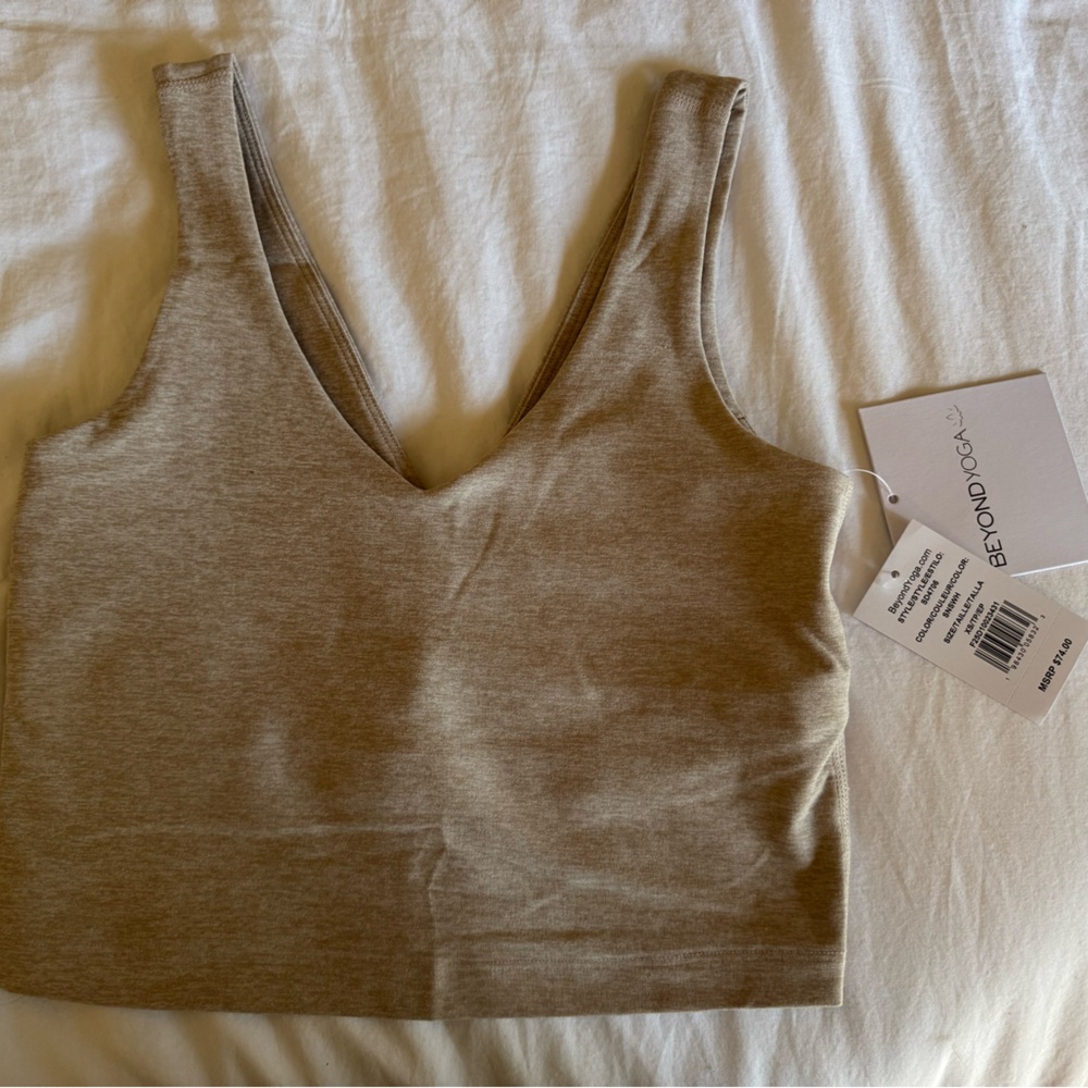 NWT Beyond Yoga Spacedye Good Day Crop tank